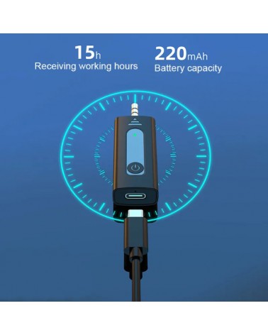 MICRO CRAVATE SANS FIL K35-1 - MINI JACK