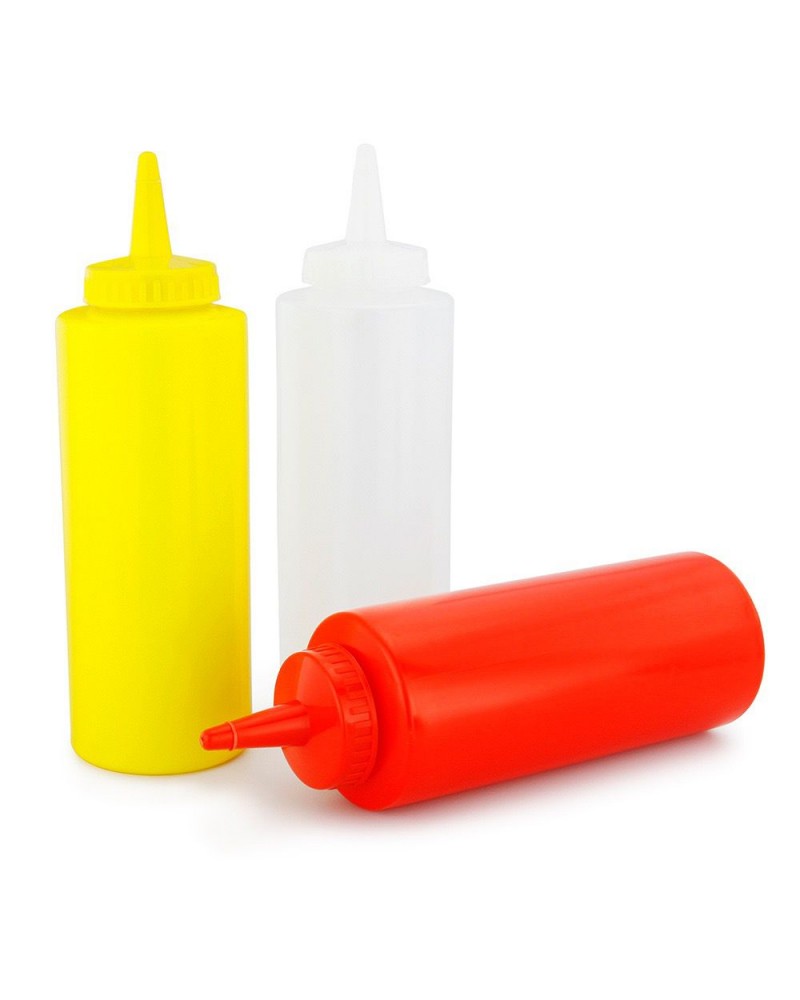 Bouteilles à presser pour condiments Mini bouteilles de ketchup