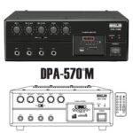 AHUJA AMPLI DPA-570M 50W - Amplificateur PA Mixeur 50W avec Lecteur Digital Intégré