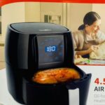AIR FRYER DECALIKA A AIR DIGITALE 2 PIECES 4.5 LITRES NOIR KEEC039B