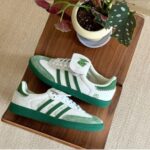 Baskets Adidas Samba - Stussy - LT Collegiate Green