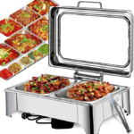 Chafing Dishes Avec Couvercles Pour le mariage de buffet ou Partiel - Nourriture Chaud-TSV