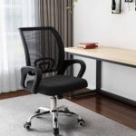 Chaise de bureau ergonomique avec accoudoirs 100 kg-SBN