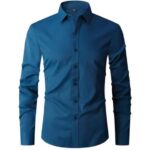 Chemise - ASOS DESIGN Stretch Slim Fit Work Shop