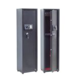 Coffre-fort haute sécurité pour armes à feu avec clés de secours et serrure numérique