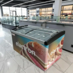 congélateur elactron horizontal vitrine 500 litres sd-366JY