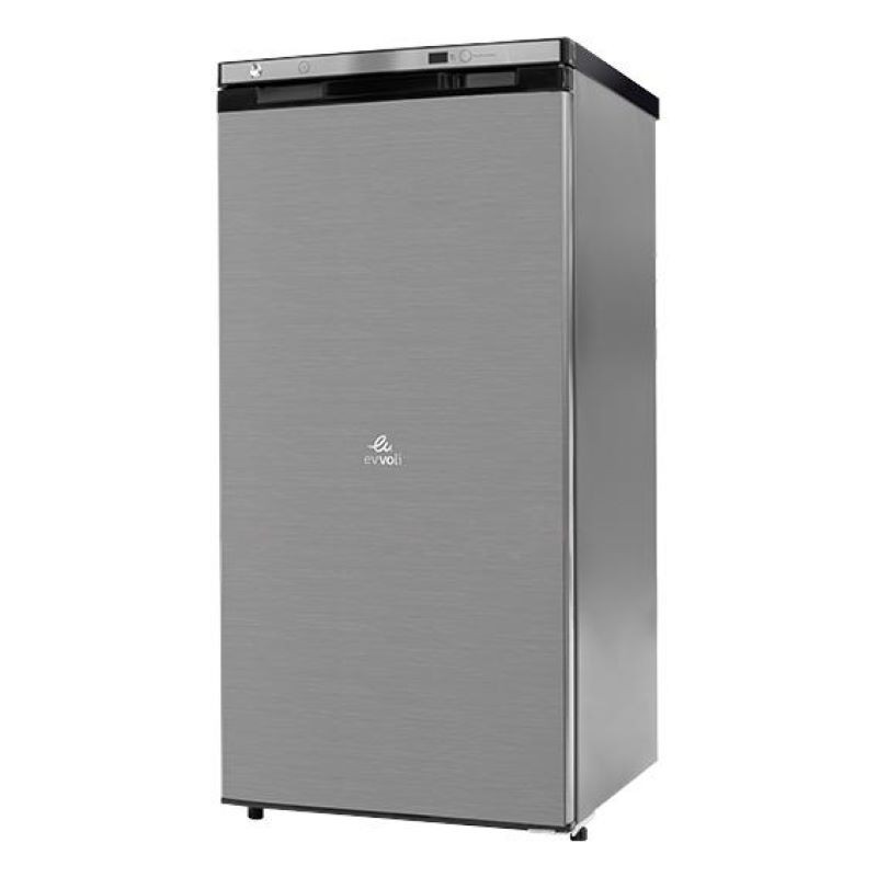 congelateur-refrigerateur-evvoli-vertical-1-porte-8-tiroirs-195-litres-blanc-evrfzu195s-1.jpg CONGELATEUR + REFRIGERATEUR EVVOLI VERTICAL 1 PORTE 8 TIROIRS 195 LITRES BLANC EVRFZU195S – Image 1