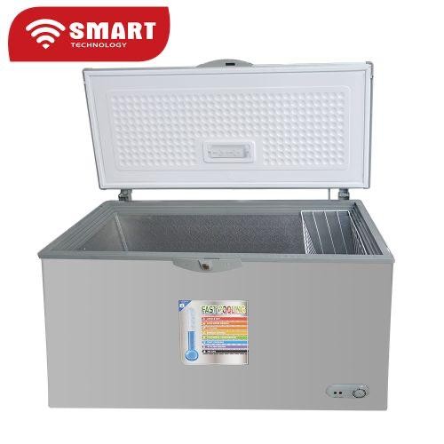 congelateur-smart-technology-horizontal-400-litres-gris-stcc-385-1.jpg CONGELATEUR SMART TECHNOLOGY HORIZONTAL 400 LITRES GRIS STCC-385 – Image 1