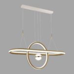 copy of Lustre de salle de luxe nordique F50151, lustre de plafond à LED créatif