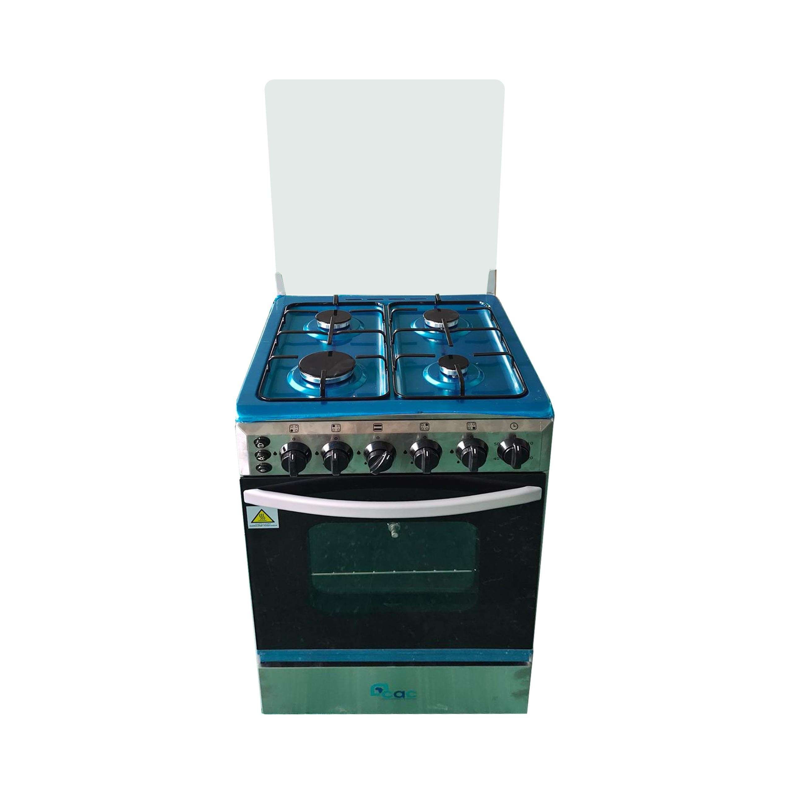 cuisiniere-cac-4-feux-50x50-full-option-inox-cac50f-1.jpg CUISINIERE CAC 4 FEUX 50x50 FULL OPTION INOX CAC50F – Image 1