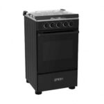 CUISINIERE GREEN 4 FEUX 50x50 A GAZ NOIR GN50