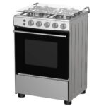 CUISINIERE HISENSE 4 FEUX 60x60 INOX HFG60121X