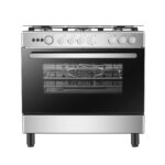 CUISINIERE HISENSE 5 FEUX 90x60 A GAZ GRIS HFG90335RX