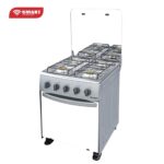 CUISINIERE SMART TECHNOLOGY 4 FEUX 50x50 INOX STC5050SA