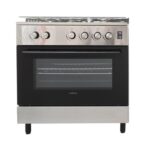 CUISINIERE TECHNOLUX 5 FEUX 80x60 A GAZ INOX TEC80