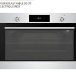 FOUR ENDURO ENCASTRABLE ELECTRIQUE 90x60 INOX LT92277