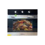 FOUR TECHNOLUX ENCASTRABLE A GAZ NOIR INOX QMG60-3B00