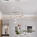 Lustre LED élégant et magnifique pour salon, salle d'exposition, chambre à coucher, salle à manger, mode moderne