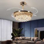 Lustre suspendu et lumières de ventilateur suspendues