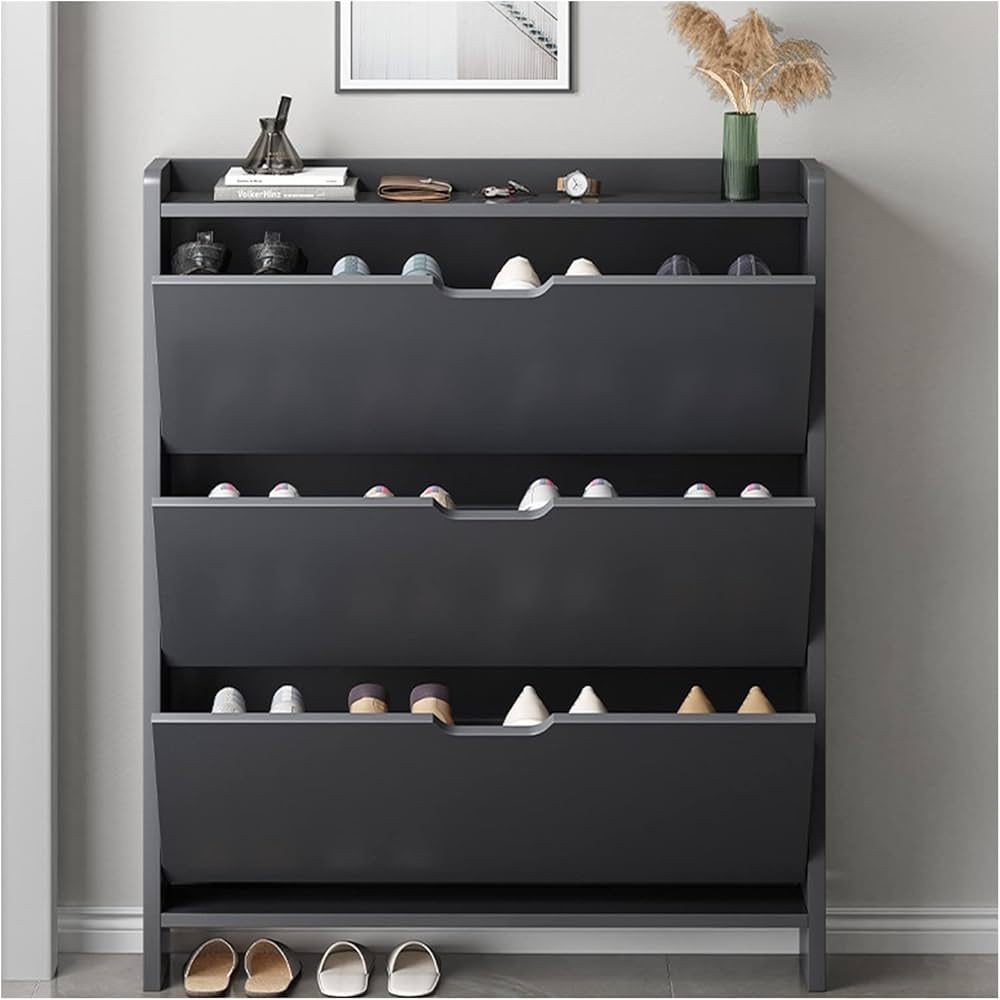 meuble-chaussures-entree-armoire-a-chaussures-en-bois-sbn-1-1.jpg Meuble Chaussures Entree, Armoire à Chaussures en Bois-SBN – Image 1