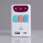 Multiprise électrique Murale 3 prises avec 1 Port de chargement USB & Type-C - R SCAR RS-G140U