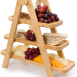 Plateau de charcuterie multifonctionnel à 3 niveaux-FS