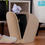 Poubelle À Pédale En Plastique 1 Pièce, Seau De Stockage -TSV