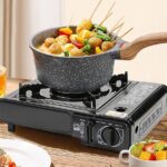 Réchaud à Gaz Portatif avec mallette de transport,2900W Cuisinière à gaz de camping