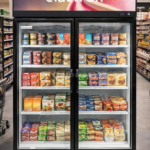 REFRIGERATEUR ELACTRON VERTICALE 2 PORTES 800L VITRINE LSC630WS