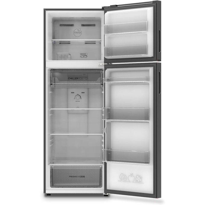 refrigerateur-haier-2-portes-inverter-357-litres-noir-hrf-380tmbm-1.jpg REFRIGERATEUR HAIER 2 PORTES INVERTER 357 LITRES NOIR HRF-380TMBM – Image 1