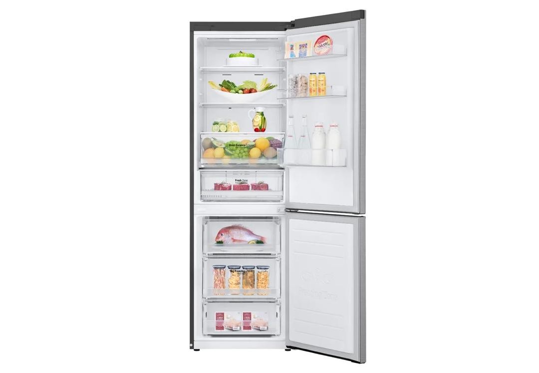 refrigerateur-lg-combine-3-tiroirs-silver-gc-b459nlhm-1.jpg REFRIGERATEUR LG COMBINE 3 TIROIRS SILVER GC-B459NLHM – Image 1