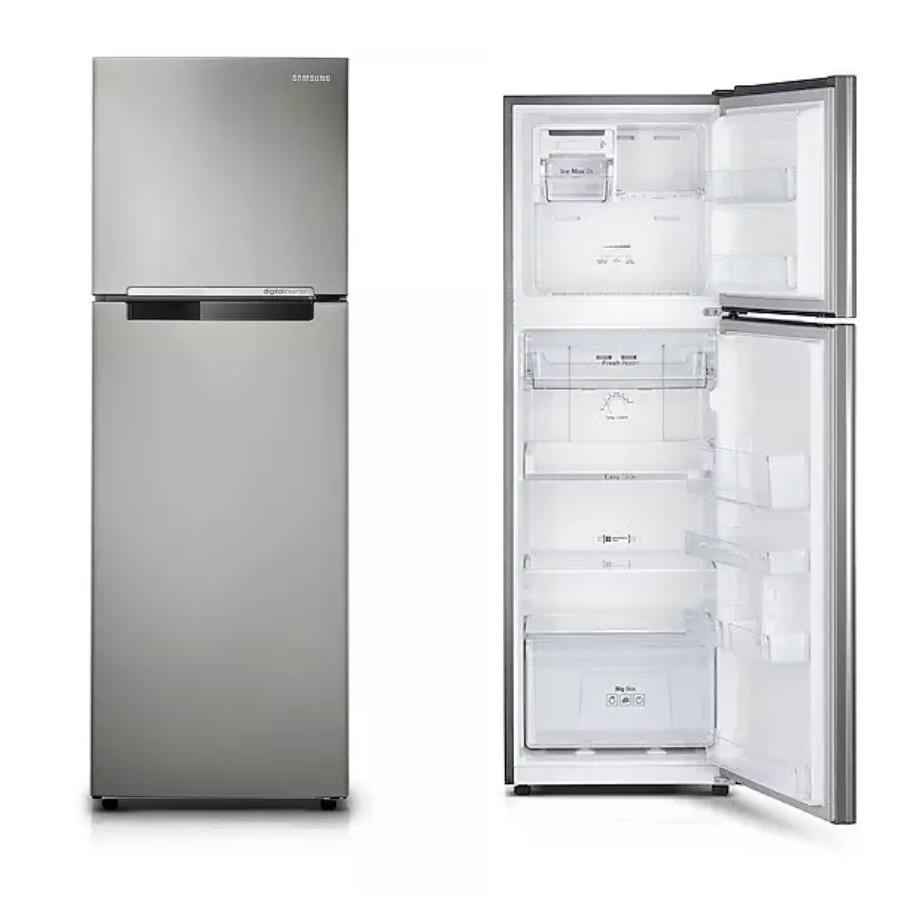 refrigerateur-samsung-2-portes-silver-rt31har4dsa-1.jpg REFRIGERATEUR SAMSUNG 2 PORTES SILVER RT31HAR4DSA – Image 1