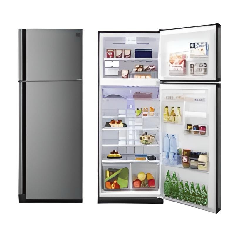 refrigerateur-sharp-2-portes-541-litres-inverter-sj-se70d-sl5-1.jpg REFRIGERATEUR SHARP 2 PORTES 541 LITRES INVERTER SJ-SE70D-SL5 – Image 1