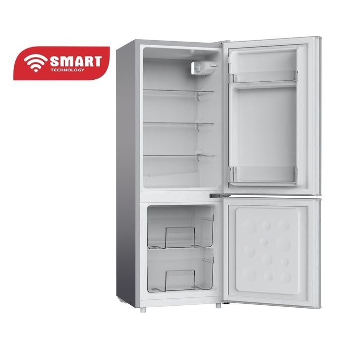 refrigerateur-smart-technology-combine-2-tiroirs-gris-stcb145h-1.jpg REFRIGERATEUR SMART TECHNOLOGY COMBINE 2 TIROIRS GRIS STCB145H – Image 1
