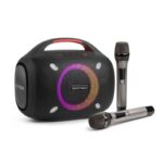 SOONBOX S6300 - Baffle Bluetooth portable avec doubles micros sans fil