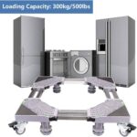 Support pour Réfrigérateur, Congélateur, Machine à Laver, Sèche-Linge avec roues-SBN