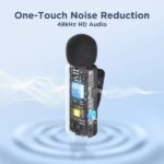 Système de micro cravate sans fil ultracompact pour 4 personnes avec connecteur - BOYA BY-V4D