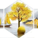 Tableau mural en puzzle 3 pièces-SBN