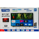 Téléviseur AIRFLUX AF-IPTV32 32 Pouces Smart TV Android + Abonnement IPTV intégré 1 an