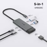 TP-LINK TL-UH5020C - Convertisseur USB Type-C 5 in 1 Hub