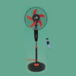 VENTILATEUR TIGERBROTHER 16 POUCES SUR PIED AVEC COMMANDE NOIR 16002R