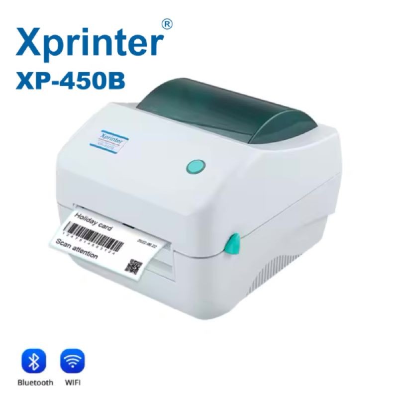 xprinter-xp-450b-imprimante-d-autocollants-de-codes-a-barres-de-4-pouces-1.jpg Xprinter XP-450B - Imprimante d'autocollants de codes à barres de 4 pouces – Image 1