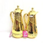 2 Bouteilles isothermes De Luxe thermos Chaud et Frois 0,6L et 1L