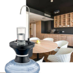 Distributeur d'eau potable avec plateau, pompe à eau u de 3 à 18 litres, rechargeable – Image 3