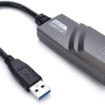 Adaptateur USB 3.0 vers RJ45 Gigabit Ethernet USB Réseau à 1000 Mbps