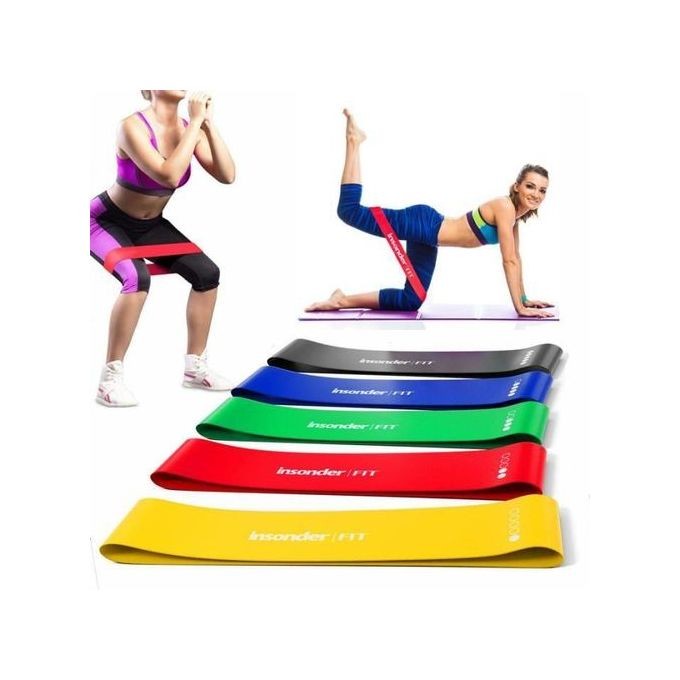 bandes-de-resistance-elastique-latex-pour-salle-de-gym-exercice-yoga-pilates-kinesitherapie-reeducation.jpg Bandes de Résistance Élastique Latex pour Salle de Gym, Exercice, Yoga, Pilâtes, Kinésithérapie, Rééducation – Image 1
