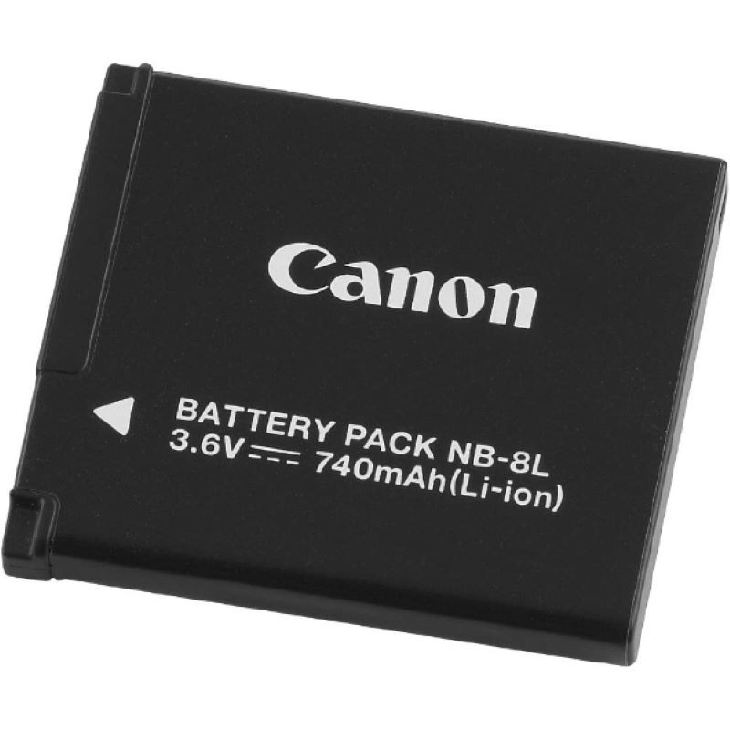 batterie-numerique-rechargeable-canon-nb-8l.jpg BATTERIE NUMERIQUE RECHARGEABLE CANON NB-8L – Image 1