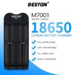 Beston BST-M7001 - Chargeur de batterie 2 baies