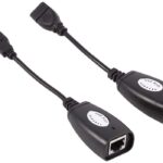 Câble d'adaptateur de câble d'extension USB 2.0 à RJ45 Ethernet