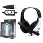 Casque USB Stéréo KOMC B19